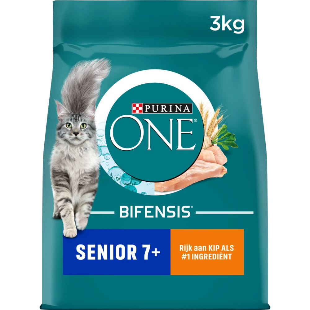 Purina One Senior Kip - Volkoren Granen 3 Purina One Senior Kip - Volkoren Granen