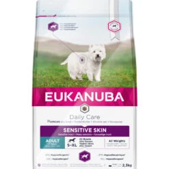 Eukanuba Dog Daily Care Adult Medium Gevoelige Huid