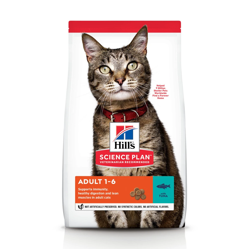 Hill's 6x Hillu0027s Science Plan Kattenvoer Adult Tonijn 3 Hill's 6x Hillu0027s Science Plan Kattenvoer Adult Tonijn