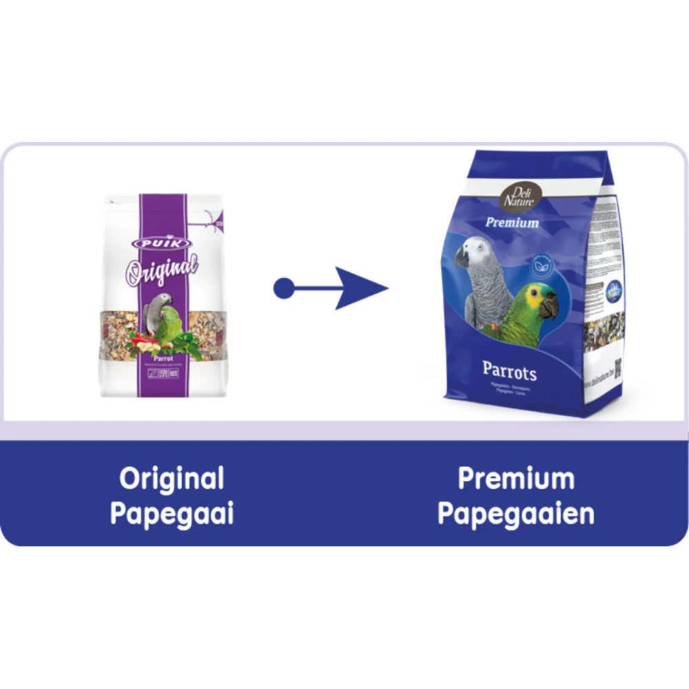 Puik Original Papegaai 4 Puik Original Papegaai - Afbeelding 2