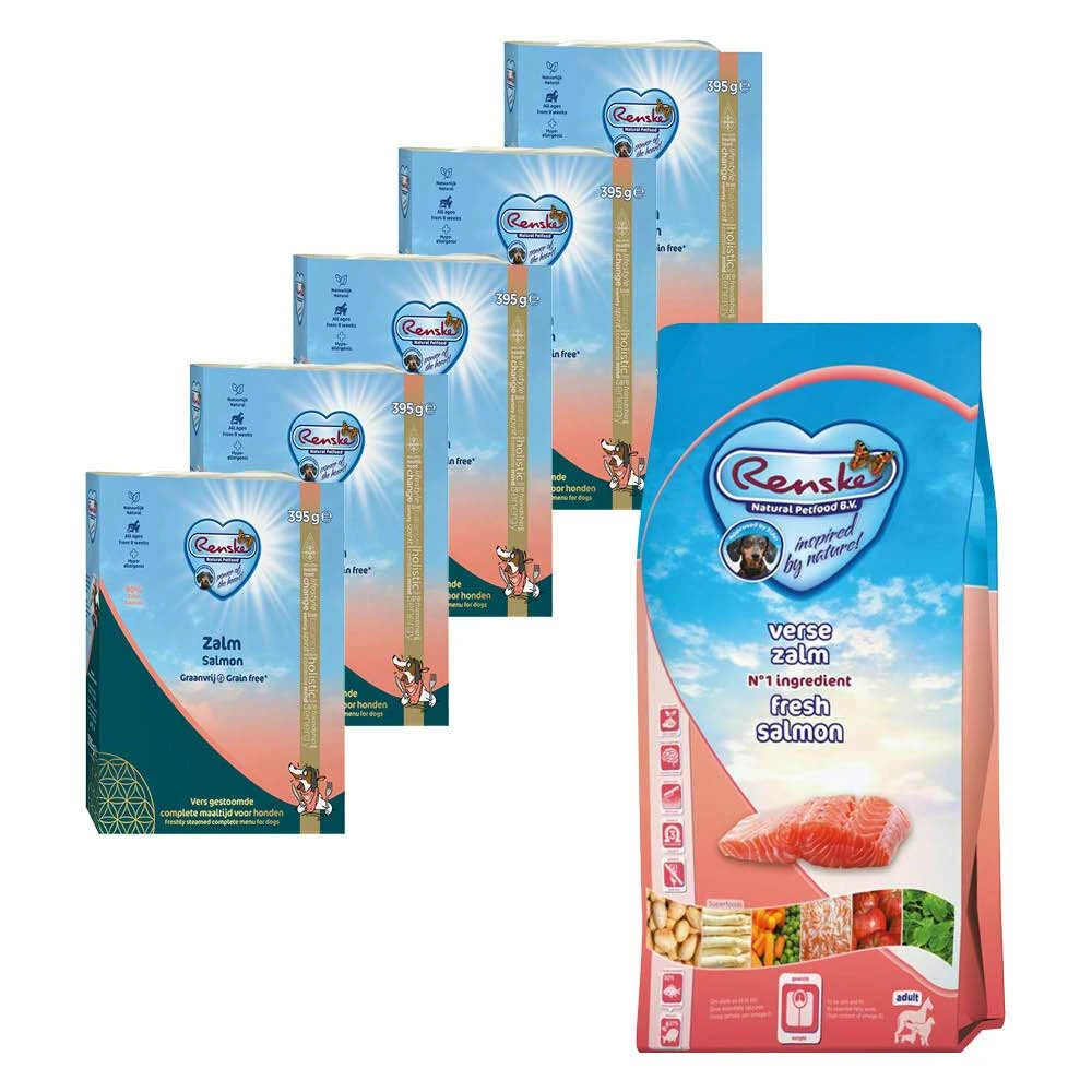 Renske Hondenvoer Zalm Pakket 3 Renske Hondenvoer Zalm Pakket