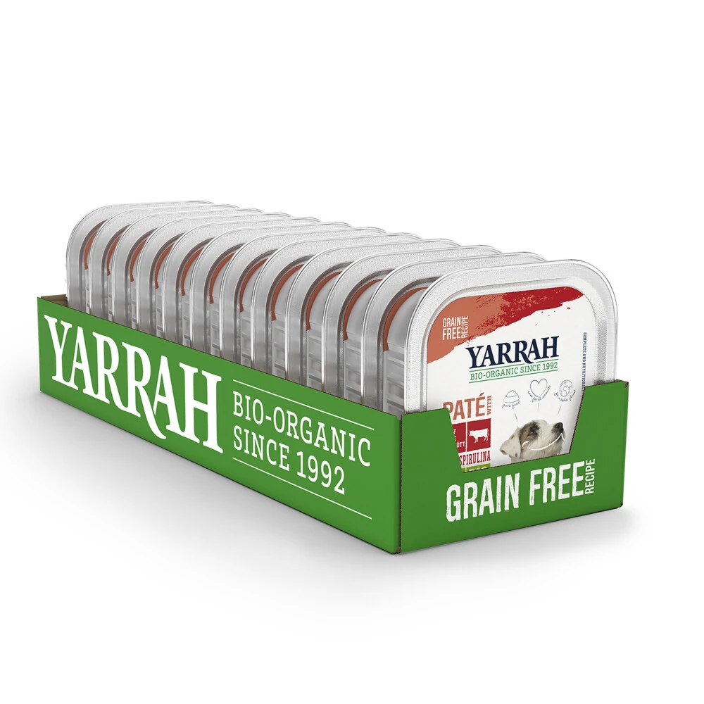 12x Yarrah Bio Hondenvoer Paté Rund - Kip 3 12x Yarrah Bio Hondenvoer Paté Rund - Kip