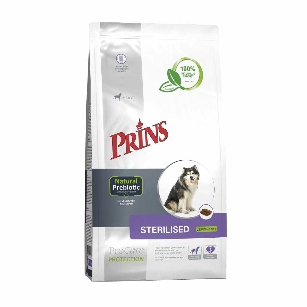 Prins ProCare Protection Sterilised Hondenvoer 3 Prins ProCare Protection Sterilised Hondenvoer