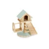 Beeztees Speelhuis Lovy Hout - Mint -Deli Prins Winkel 1017168