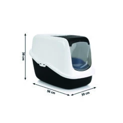 Beeztees Kattenbak Nestor Zwart - Wit -Deli Prins Winkel 1017178 3