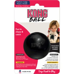 Kong Extreme Ball Zwart M -Deli Prins Winkel 1021670 3