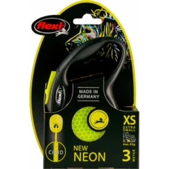 Flexi Rollijn New Neon Cord Geel