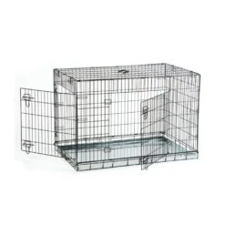 Beeztees Hondenbench 2 Deurs Zwart -Deli Prins Winkel 1031580 2