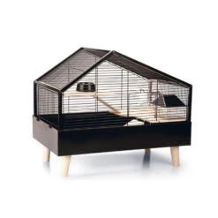 Beeztees Knaagdierkooi Ayaz Zwart