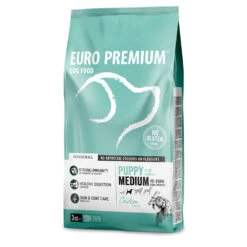 Euro-Premium Puppy Medium Kip - Rijst 7 Euro-Premium Puppy Medium Kip - Rijst -Deli Prins Winkel 1035170 2