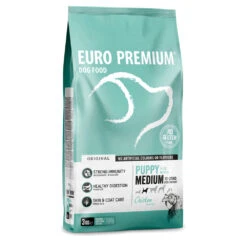 Euro-Premium Puppy Medium Kip - Rijst 8 Euro-Premium Puppy Medium Kip - Rijst -Deli Prins Winkel 1035170 3