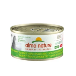 24x Almo Nature HFC Made In Italy Adult Kattenvoer Zalm, Tonijn & Courgette