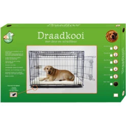 Boon Draadkooi Met Deur En Schuifdeur Zwart -Deli Prins Winkel 1040963 2