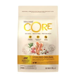 6x Wellness Core Kattenvoer Sterilised Kip - Kalkoen