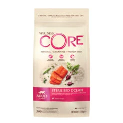 4x Wellness Core Kattenvoer Sterilised Zalm