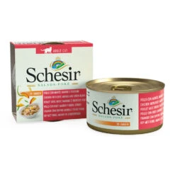 14x Schesir Kattenvoer Kip - Rund - Mango - Sperzieboon In Saus -Deli Prins Winkel 1050459 2