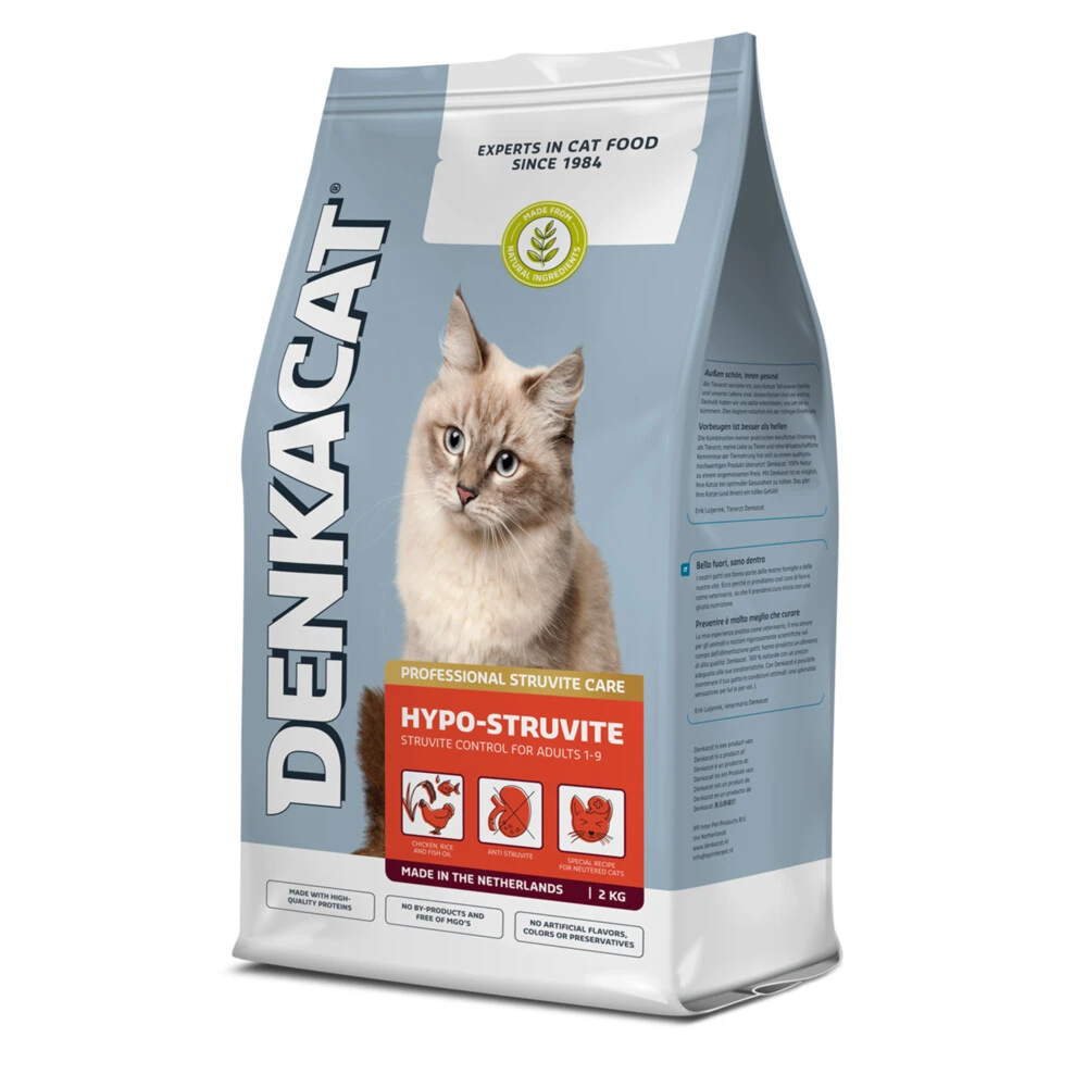 Denkacat Hypo Struvite Kattenvoer 3 Denkacat Hypo Struvite Kattenvoer