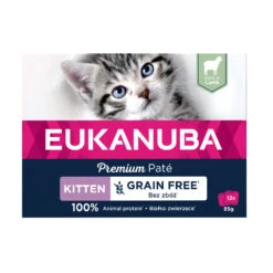 Eukanuba Lams Pate Graanvrij Kitten Multi-Pack
