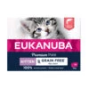 4x Eukanuba Zalm Pate Graanvrij Kitten Multi-Pack -Deli Prins Winkel 1071489