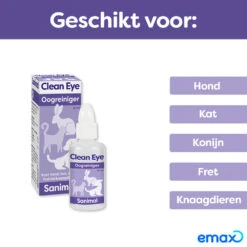Sanimal Clean Eye Oogreiniger -Deli Prins Winkel 700376 3