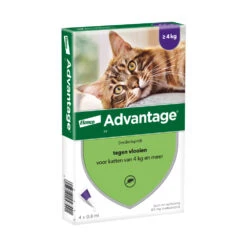 Advantage Anti Vlooiendruppels Kat Vanaf 4 Kg