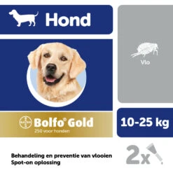 Bolfo Gold Anti Vlooiendruppels Hond 10 - 25 Kg -Deli Prins Winkel 701911 2