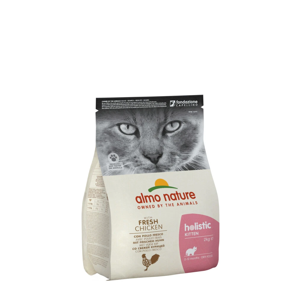 Almo Nature Holistic Kattenvoer Kitten Kip & Rijst 3 Almo Nature Holistic Kattenvoer Kitten Kip & Rijst