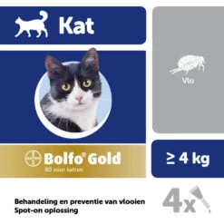 Bolfo Gold Anti Vlooiendruppels Kat Vanaf 4 Kg -Deli Prins Winkel 746804 2