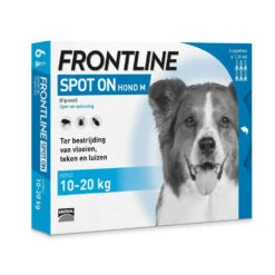 Frontline Spot On Anti Vlooien En Teken Druppels Hond 10 - 20 Kg