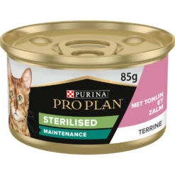 24x Pro Plan Cat Blik Paté Sterilised Zalm & Tonijn