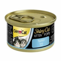 24x GimCat Shinycat Kitten Jelly Tonijn