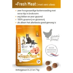 Fokker Fresh Meat Kattenvoer Verse Kip -Deli Prins Winkel 983748 3