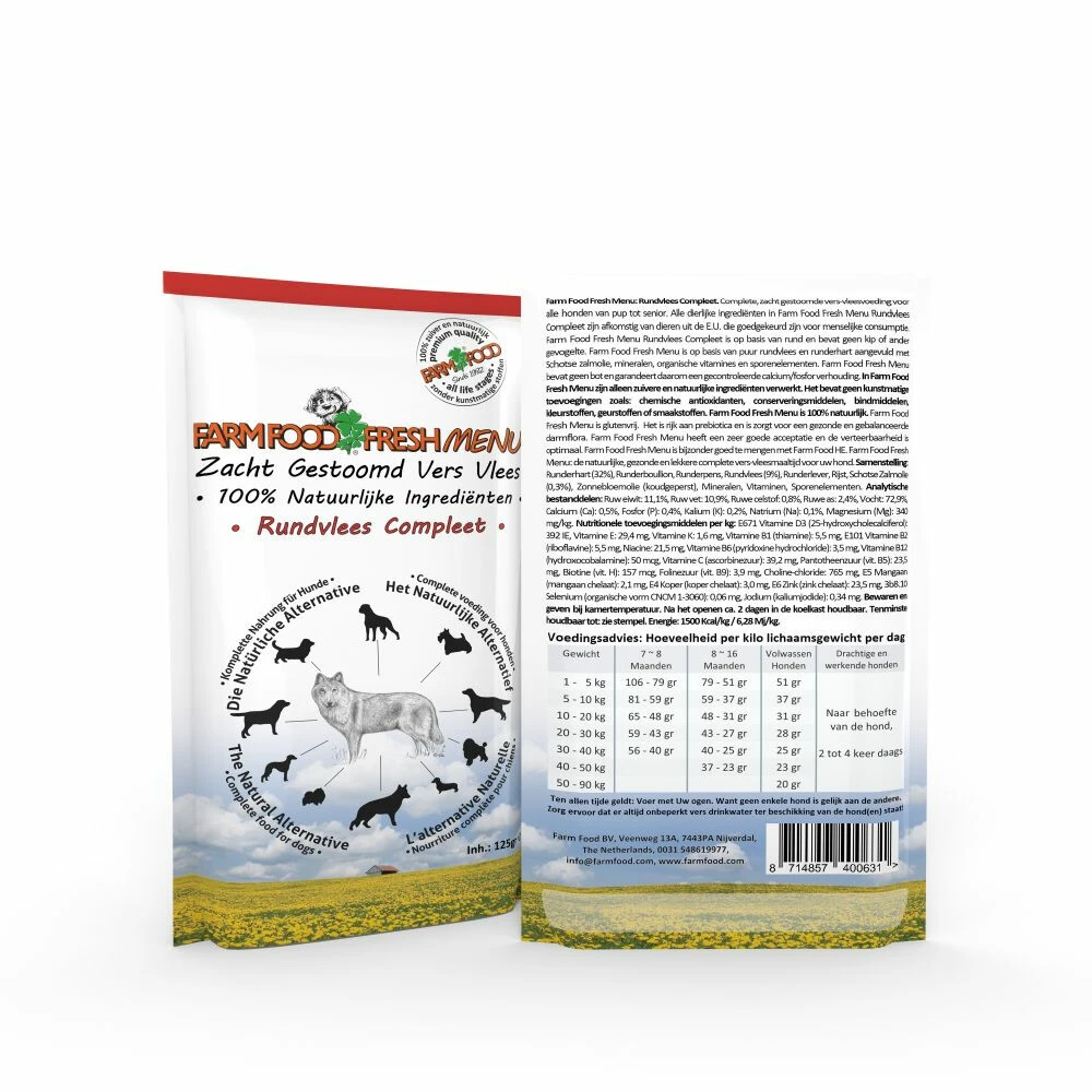 16x Farmfood Fresh Menu Rundvlees 4 16x Farmfood Fresh Menu Rundvlees - Afbeelding 2