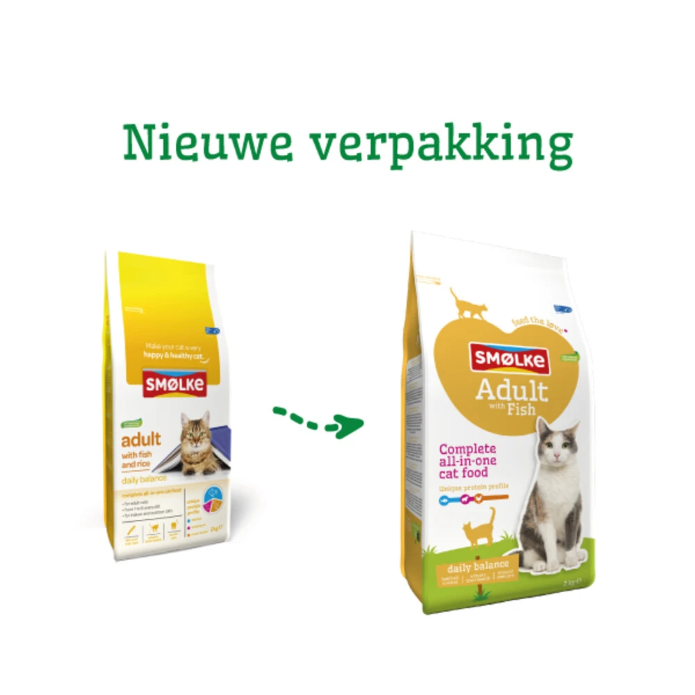Smolke Kattenvoer Adult Vis 4 Smolke Kattenvoer Adult Vis - Afbeelding 2