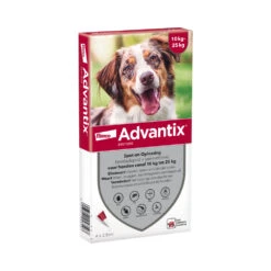 Advantix Spot On 250 Anti Vlooien En Teken Druppels Hond 10 - 25 Kg
