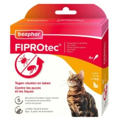 Beaphar Fiprotec Anti Vlooiendruppels Kat Vanaf 1 Kg