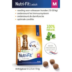 Fokker Hondenvoer Nutri-Fit M -Deli Prins Winkel 997552 2